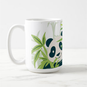 Caneca De Café Panda fofo no seu mundo
