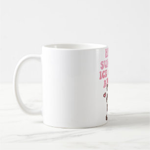 Caneca De Café Panda Fofo Olá Verão Sorvete Espera