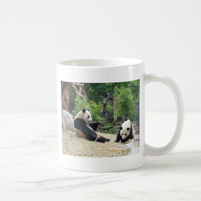 Caneca De Café Panda gigante,大 熊 猫 (Direita)