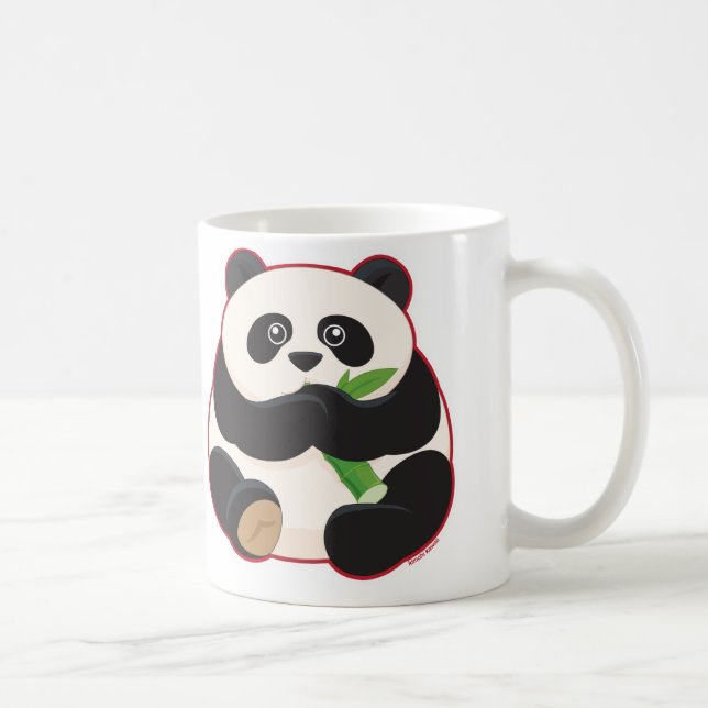Caneca De Café Panda gorda (Direita)