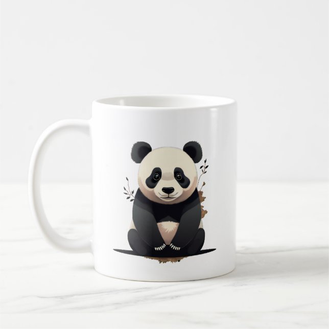 Caneca De Café Panda Love (Esquerda)