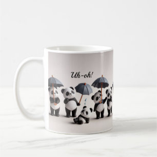 Caneca De Café Panda Magic: Um Cheio de Mug de Café Cuteness