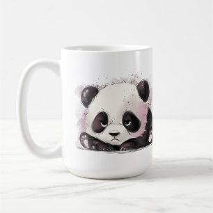 Caneca De Café Panda Mal-Humorado