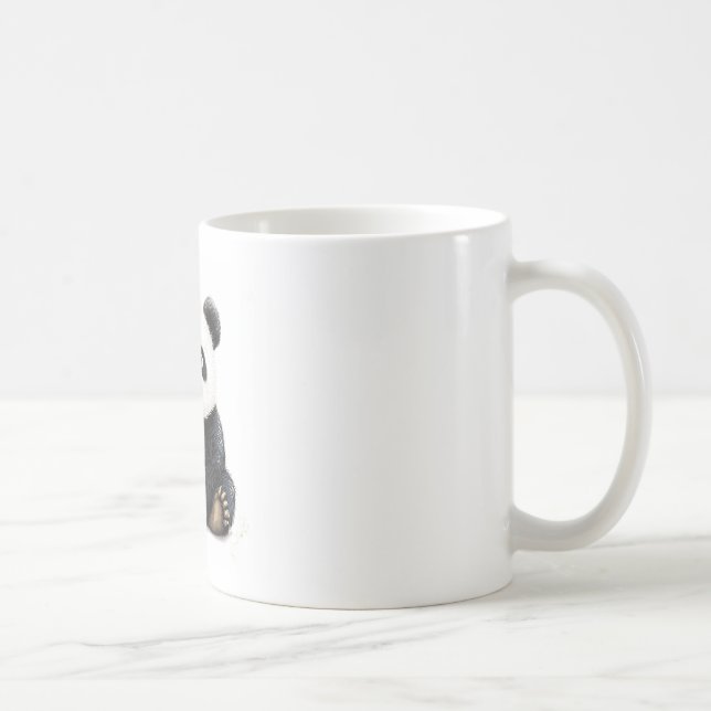 Caneca De Café Panda Paws (Direita)