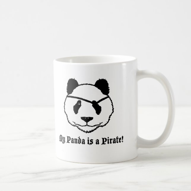 Caneca De Café Panda Pirate (Direita)