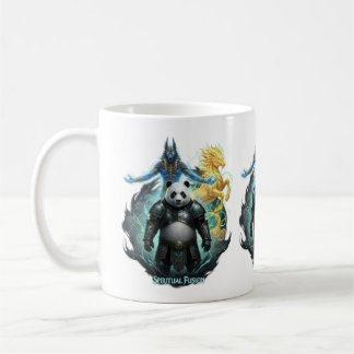 Caneca De Café Panda Samouraï - Fusion Spirituelle