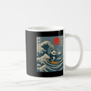 Caneca De Café Panda Surfando Japonês _6