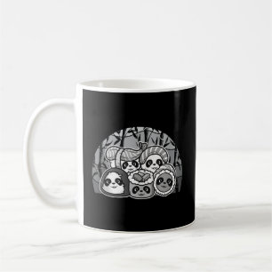 Caneca De Café Panda Sushi Japonês Kawaii Panda Bear