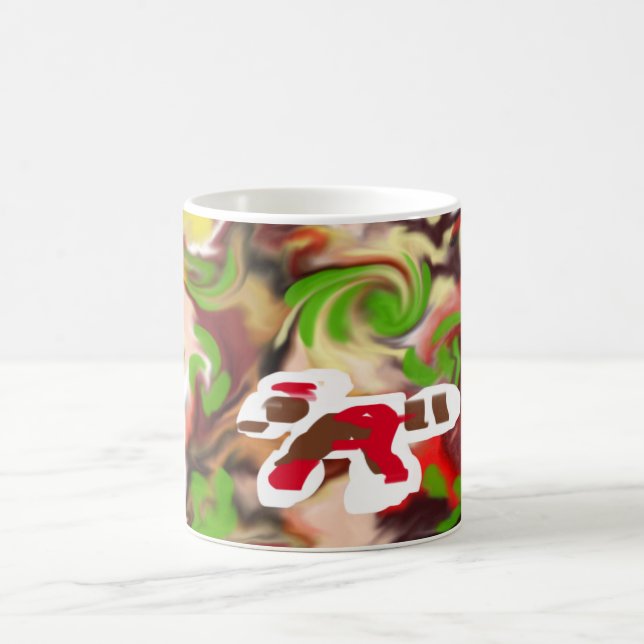 Caneca De Café Panda Vermelho é legal (Centro)