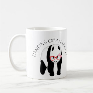 Caneca De Café Pandas de Anarquia