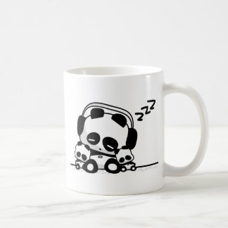 Caneca De Café Pandas do sono
