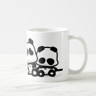 Caneca De Café Pandas do sono