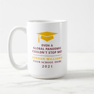 Caneca De Café Pandemia Personalizada - Formando Classe 2021 Mug
