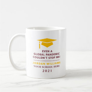 Caneca De Café Pandemia Personalizada - Formando Classe 2021 Mug