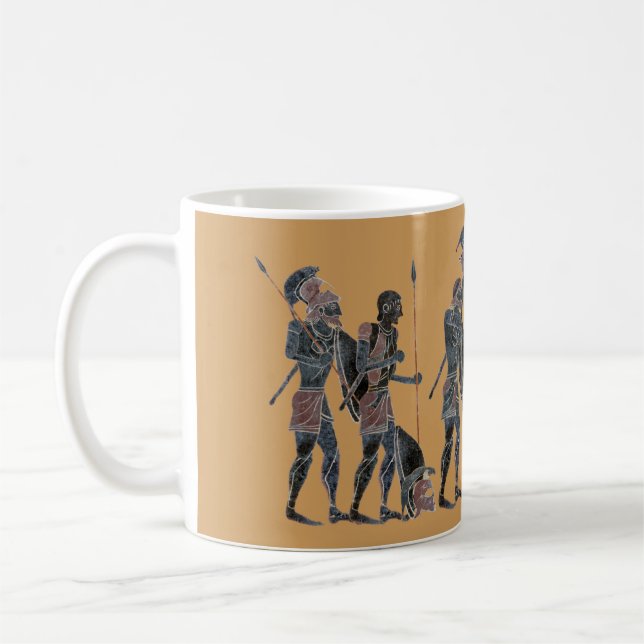Caneca De Café Panóplia - hoplites do grego clássico que (Esquerda)
