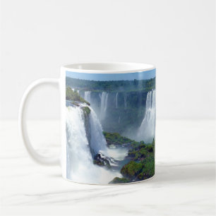 Caneca De Café Panorama das cachoeiras de Iguazu de Brasil