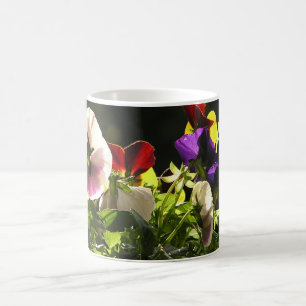 Caneca De Café Pansies