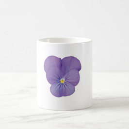 Caneca De Café Pansy Blossom Cerâmico