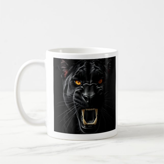 Caneca De Café Pantera Negra (Esquerda)