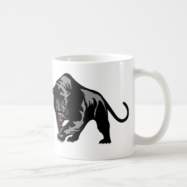 Caneca De Café Pantera Prowling (Direita)