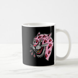Caneca De Café Pantera Rosa X Coração Amor Tradicional Flash Prêm