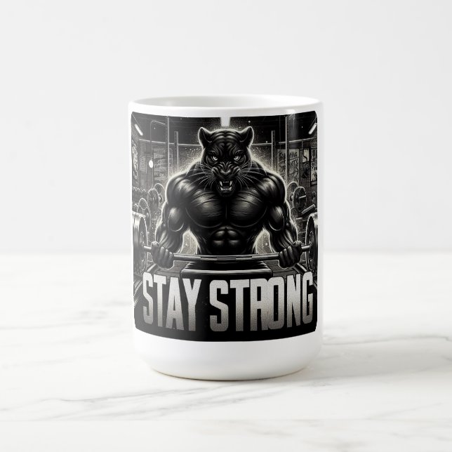 Caneca De Café Panther Gym (Centro)