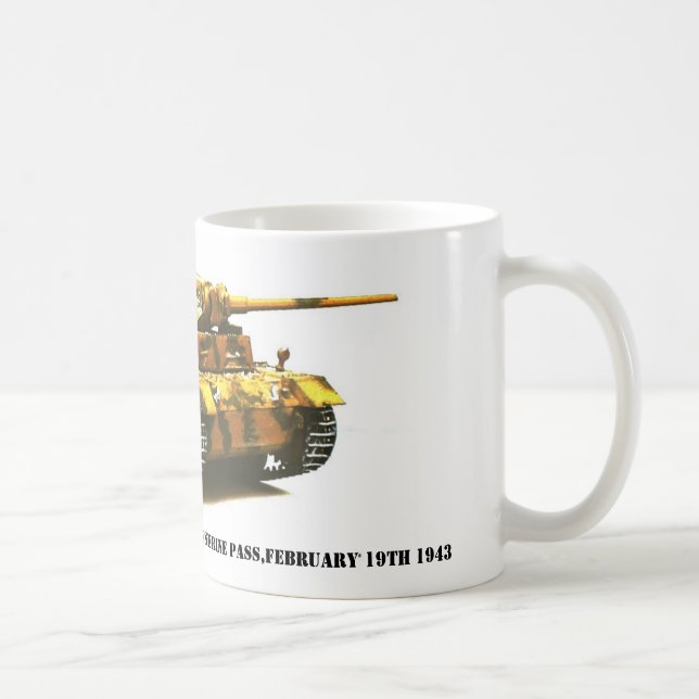 Caneca De Café Panzer III Deutsches Afrikakorps Kass... (Direita)