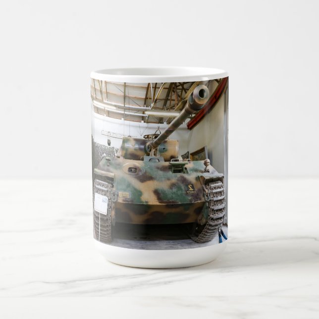 Caneca De Café Panzer V Ausf. Uma pantera (Centro)