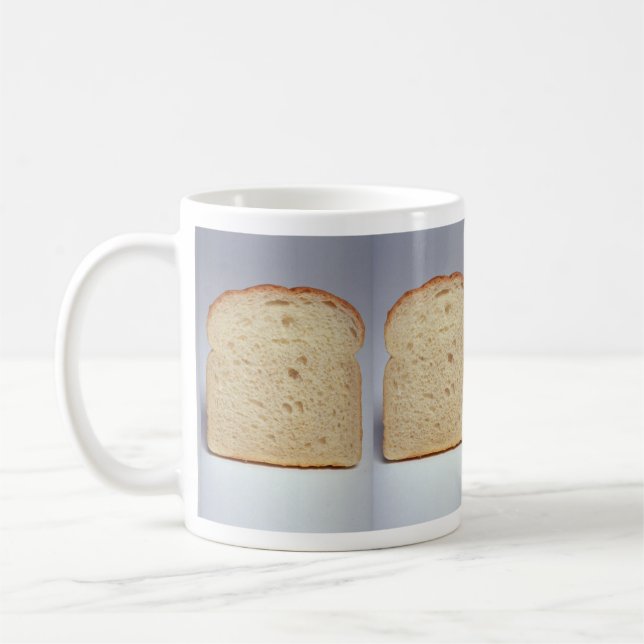 Caneca De Café Pão branco delicioso (Esquerda)