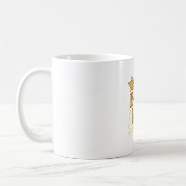 Caneca De Café Pão de Gengibre "Com Amor" (Esquerda)