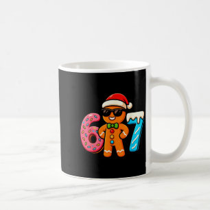 Caneca De Café Pão de gengibre engraçado seis sete 67 sorvete got