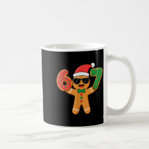 Caneca De Café Pão de gengibre engraçado seis sete 67 sorvete got