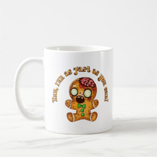 Caneca De Café Pão de Natal - Zombie