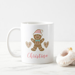 Caneca De Café Pão-de-Pão-de-Pé-Pinho-de-Natal Bonito