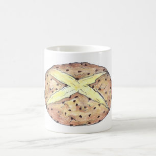 Caneca De Café Pão de Soda irlandês Loaf Saint Patrick's Day Comi