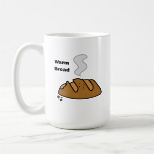 Caneca De Café Pão Fresco Ilustração de Padaria Fofa   Amante de 