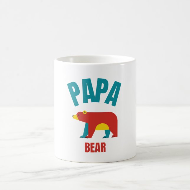 Caneca De Café Papa Bear (Centro)