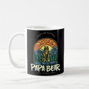 Caneca De Café Papa Bear Camping