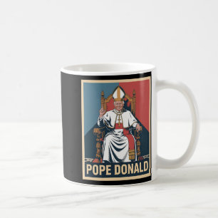 Caneca De Café Papa Donald Pope Trump Pope Donald Trump Político