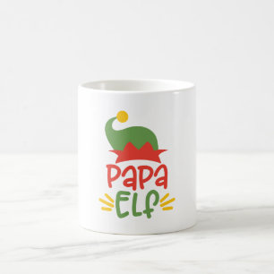 Caneca De Café Papa Elf