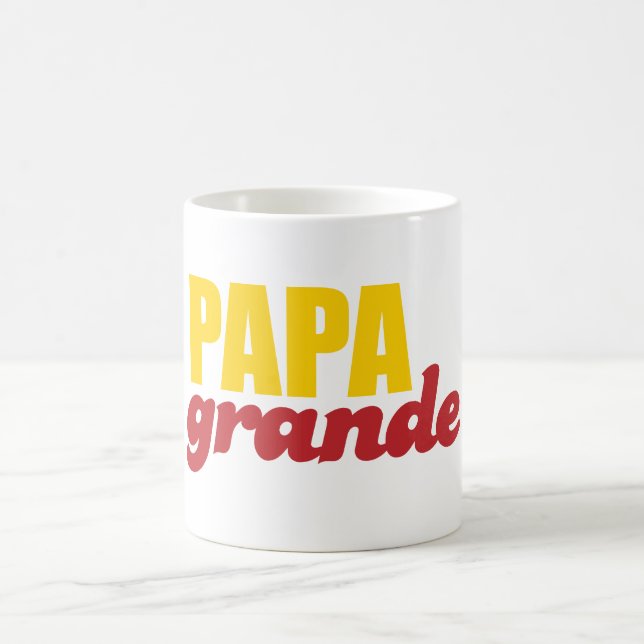 Caneca De Café Papá grandioso - pai grande (Centro)