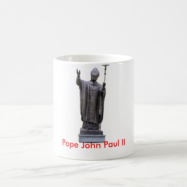 Caneca De Café Papa João Paulo II (Centro)
