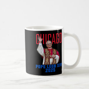 Caneca De Café Papa Leão Xiv 2025 - Primeiro Papa Americano de Ch