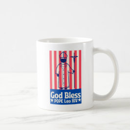 Caneca De Café Papa Leão XIV, Primeiro Papa Histórico Americano