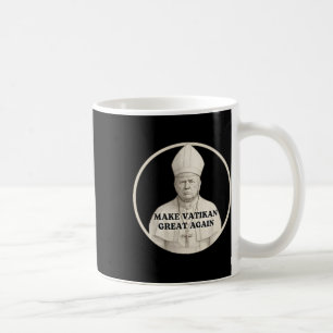 Caneca De Café Papa Trump Engraçado Trump Vaticano Cristão Retro 