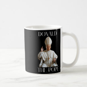 Caneca De Café Papa Trump Engraçado Trump Vaticano Cristão Retro