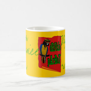 Caneca De Café Papagaio Beberrão