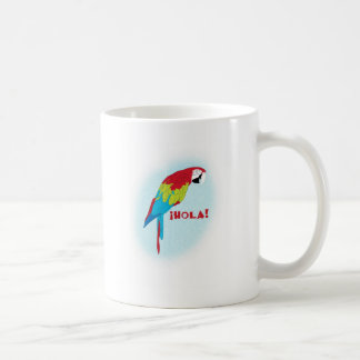 Caneca De Café papagaio do hola
