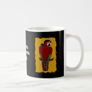 Caneca De Café Papagaio Pirata