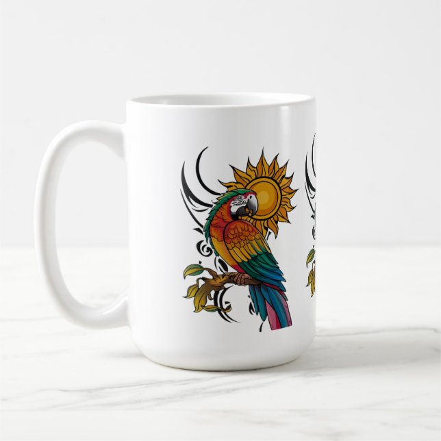 Caneca De Café PapagaioAmor (Esquerda)